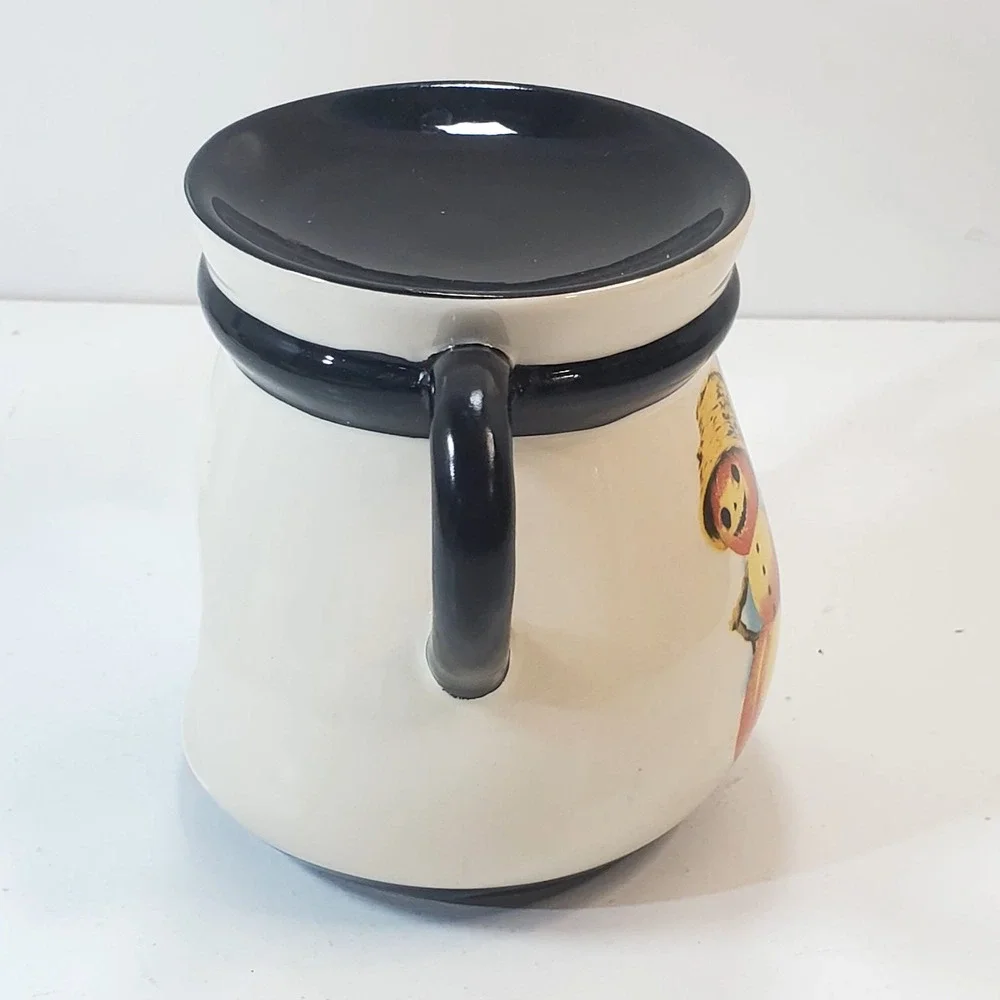 Victorian Trading Co Ceramic Tart Warmer Pumpkin Man Basket Hat Halloween Decor